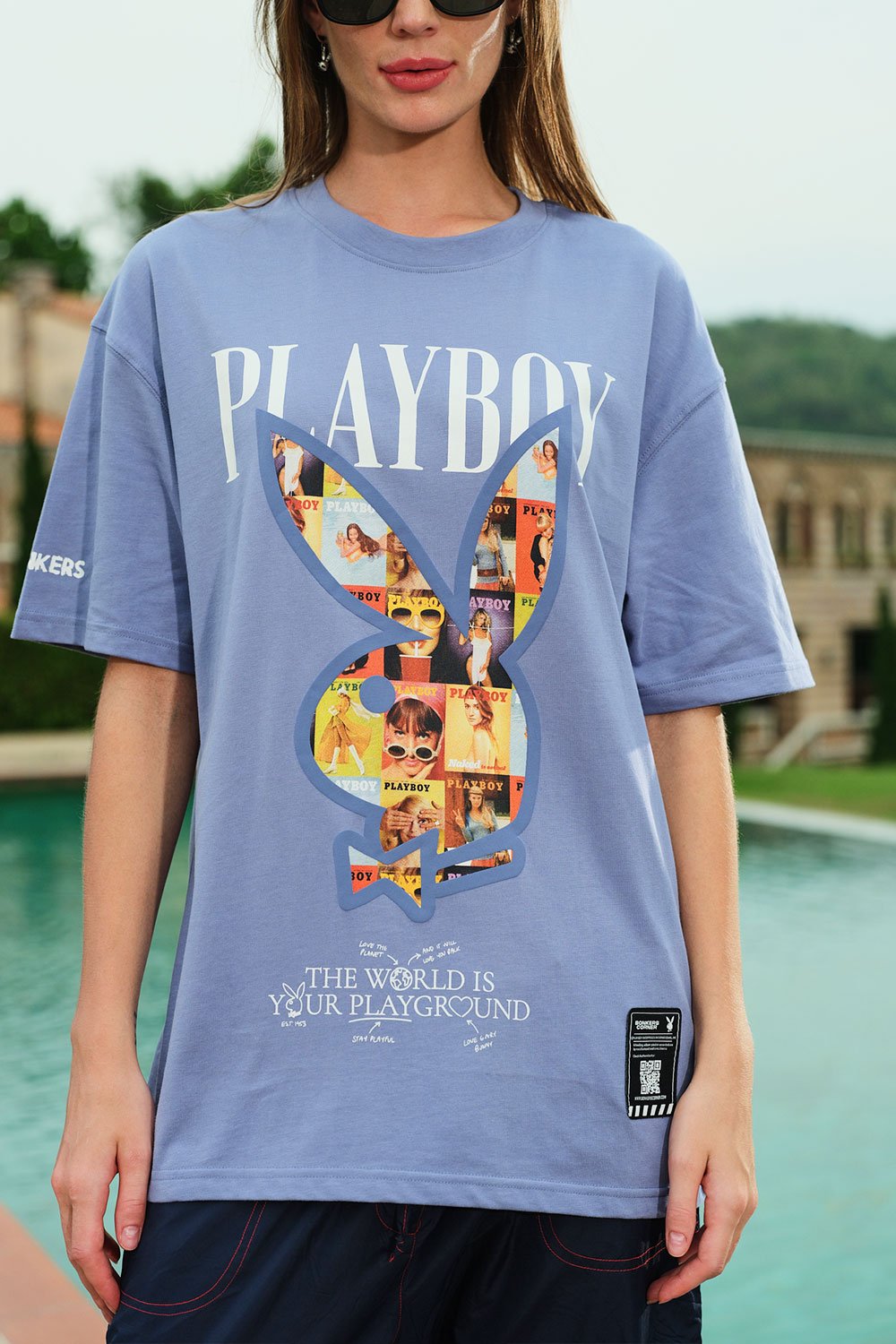 The Playboy Bunny Oversized T-shirt - BonkersCorner