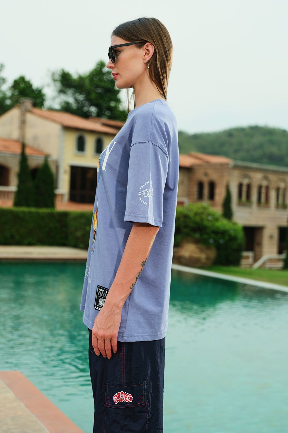 The Playboy Bunny Oversized T-shirt - BonkersCorner
