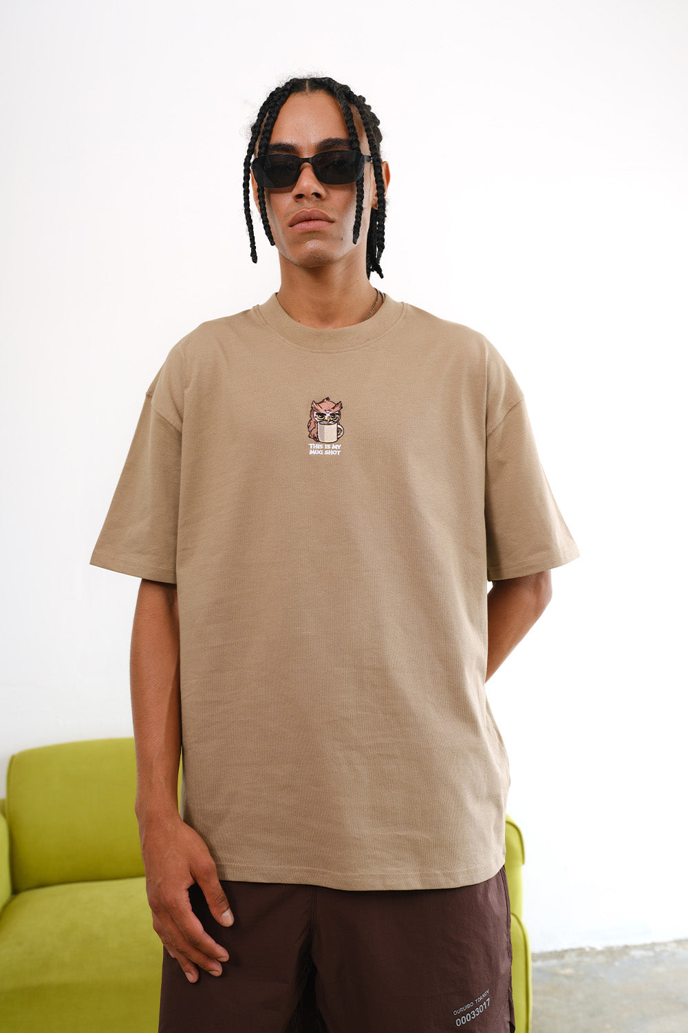 This Is My Mug Shot Oversized T-shirt - BonkersCorner