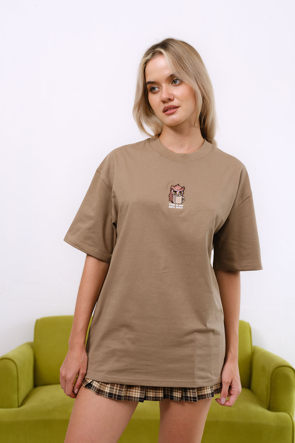 This Is My Mug Shot Oversized T-shirt - BonkersCorner