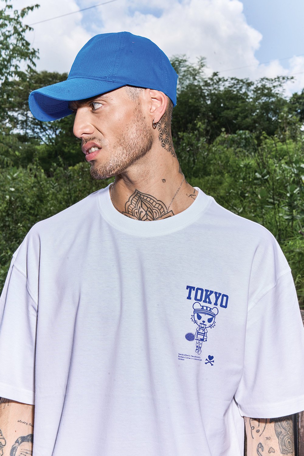 Tokyo Tiger Oversized T-shirt - BonkersCorner