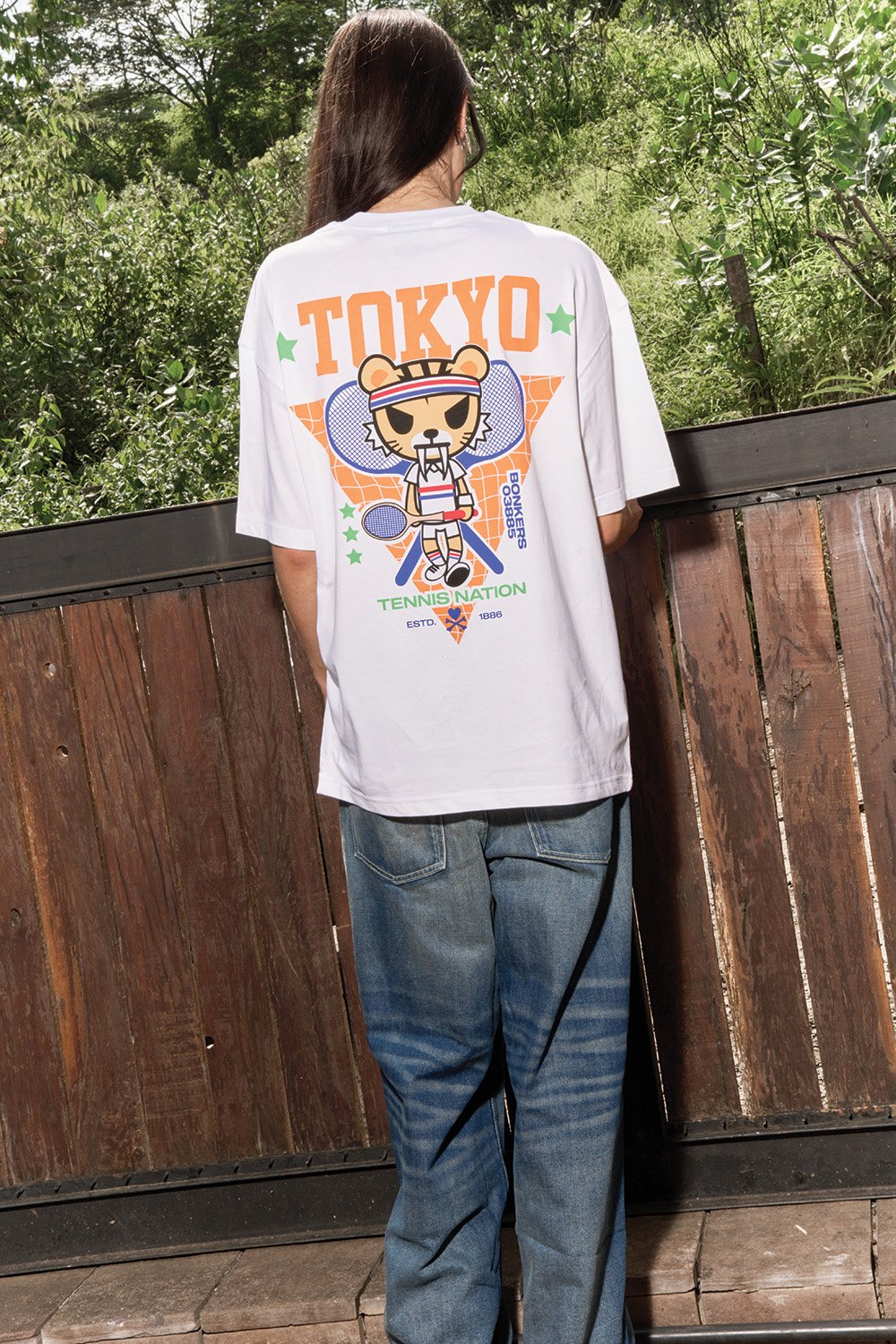 Tokyo Tiger Oversized T-shirt - BonkersCorner