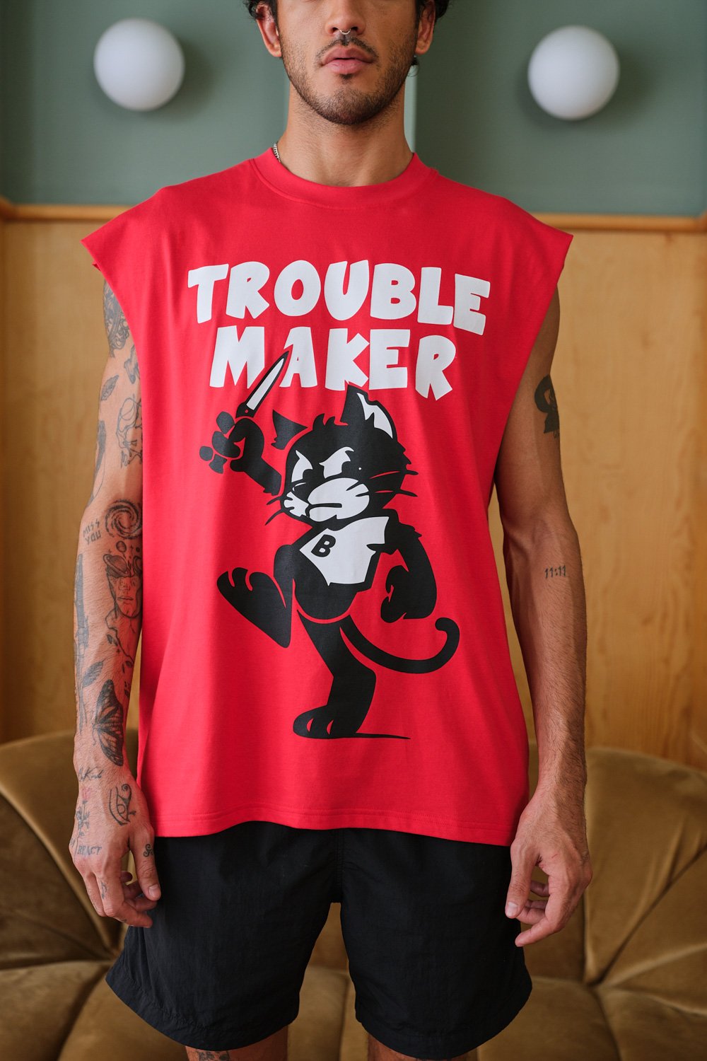 Trouble Maker Vest Tank - BonkersCorner