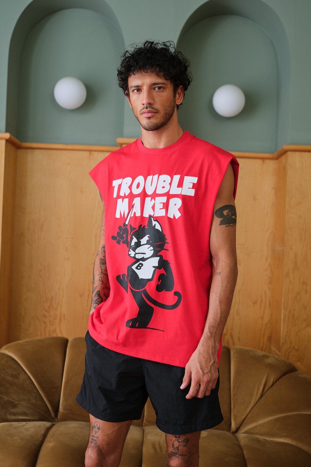 Trouble Maker Vest Tank - BonkersCorner