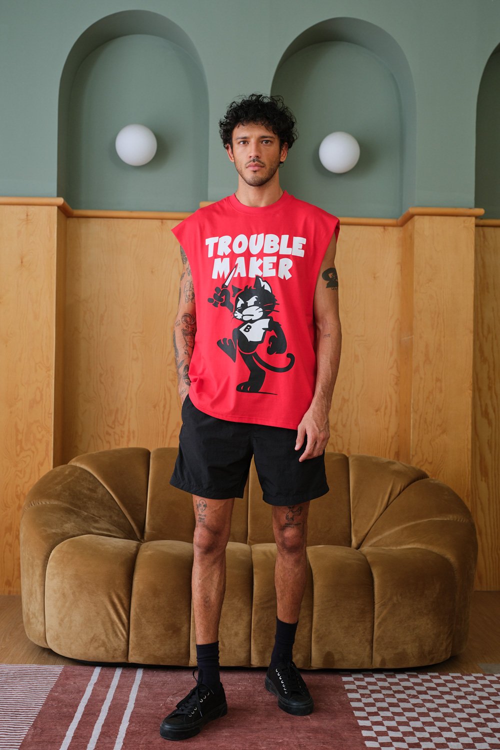 Trouble Maker Vest Tank - BonkersCorner