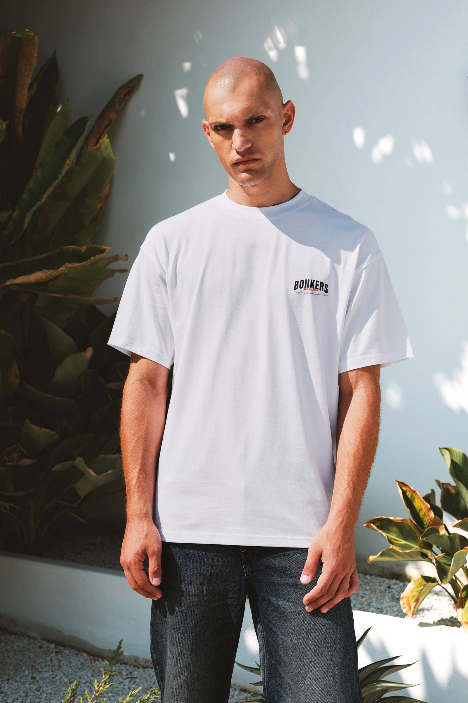 True White 100% Supima Cotton Oversized T-shirt - BonkersCorner