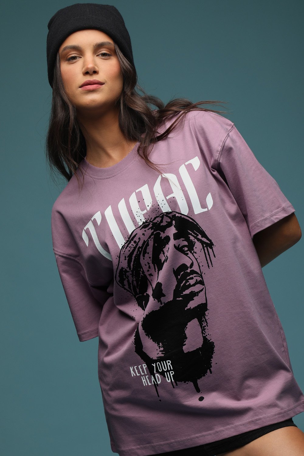 Tupac Oversized T-shirt - BonkersCorner