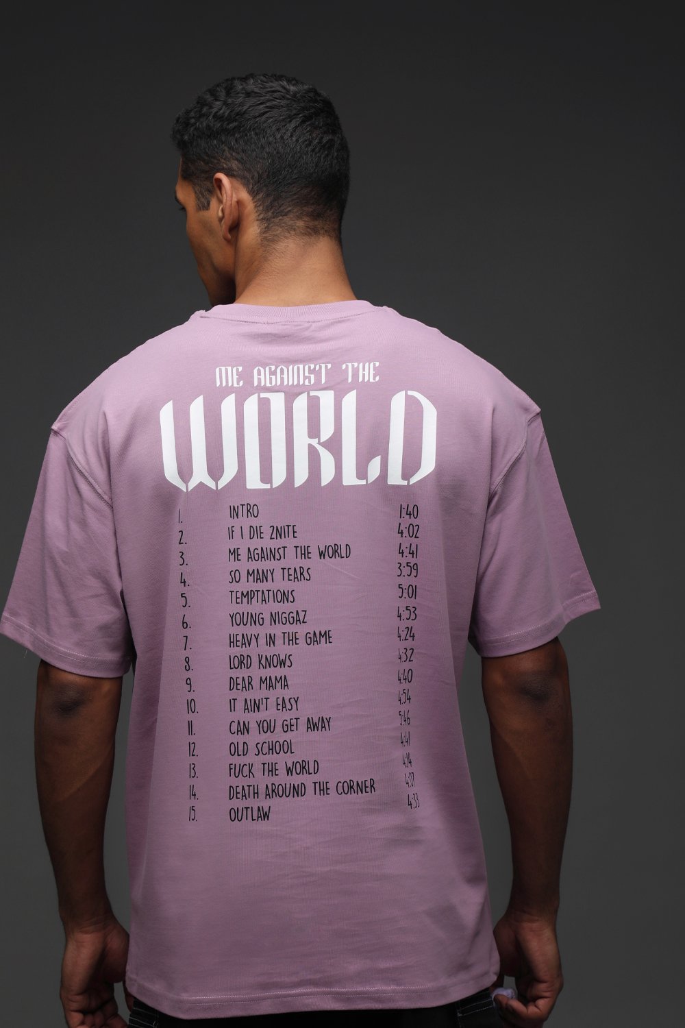 Tupac Oversized T-shirt - BonkersCorner