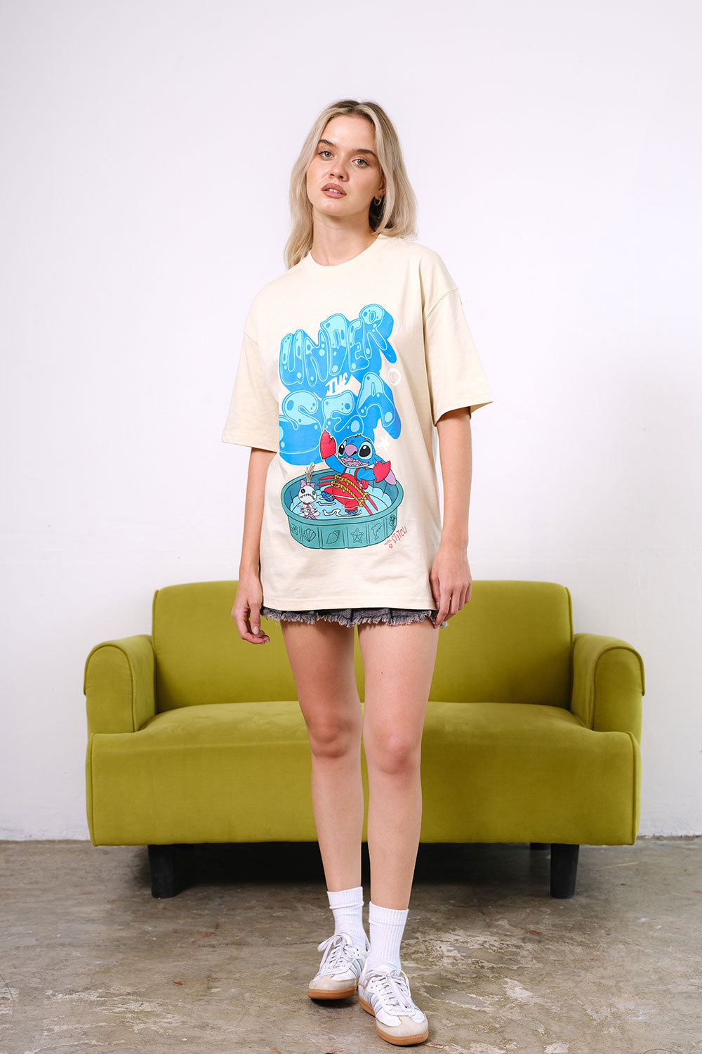 Under The Sea Oversized T-shirt - BonkersCorner