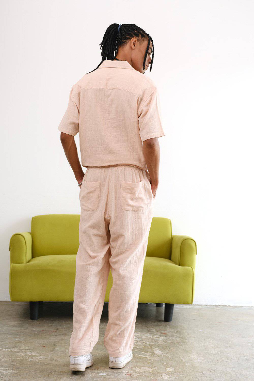 Vanilla Ice Cotton Organic Cotton Gauze Shirt - BonkersCorner