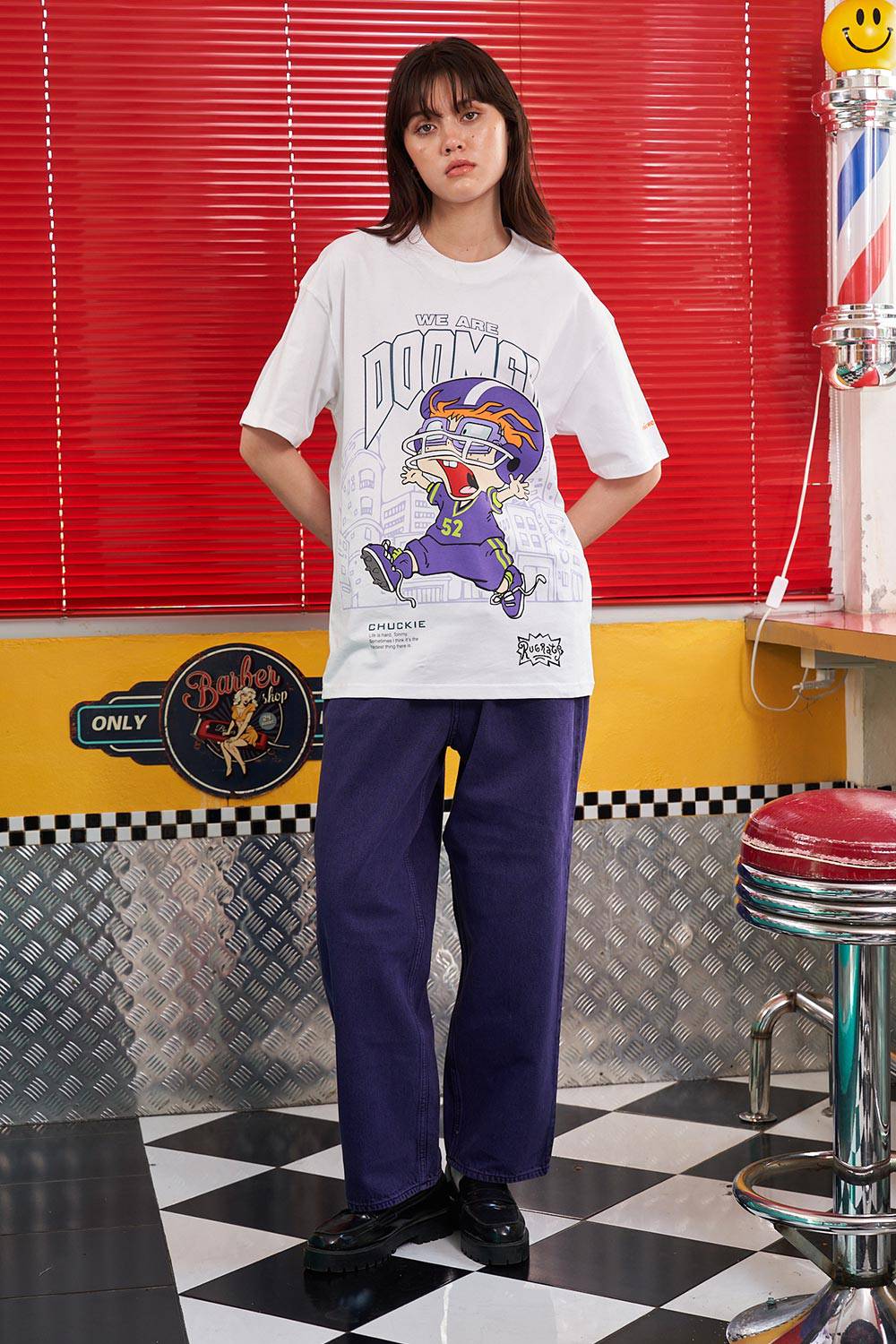 We Are Doomed Oversized T-shirt - BonkersCorner