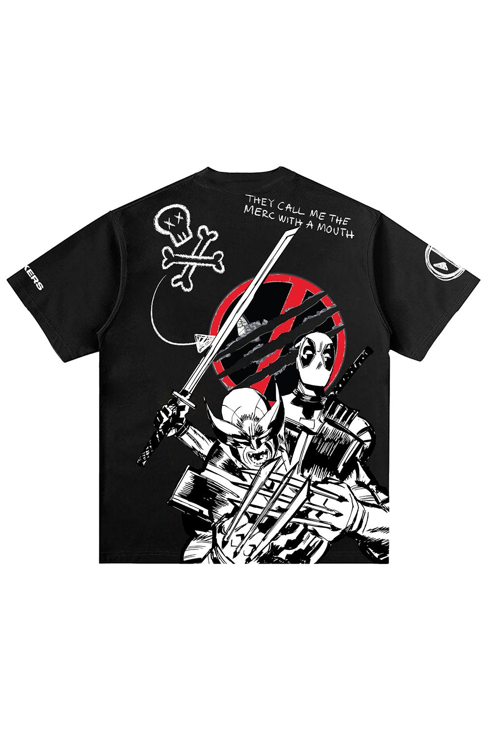 Weapon X Oversized T-Shirt - BonkersCorner