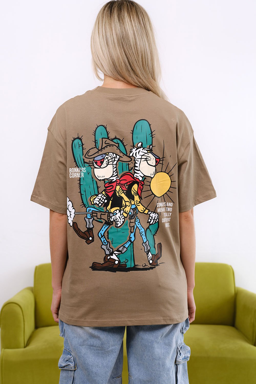 Westworld Oversized T-shirt - BonkersCorner