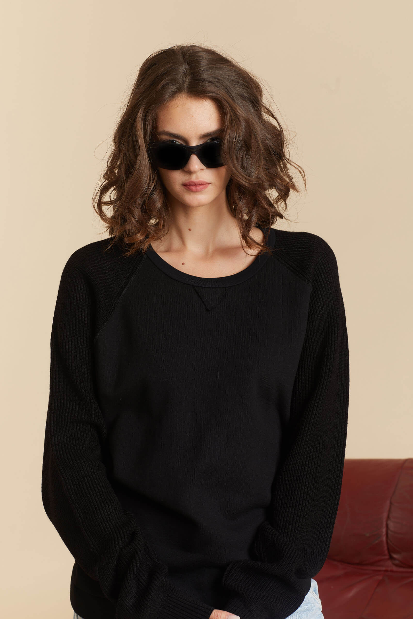 Wool Blend Sweatshirt - BonkersCorner