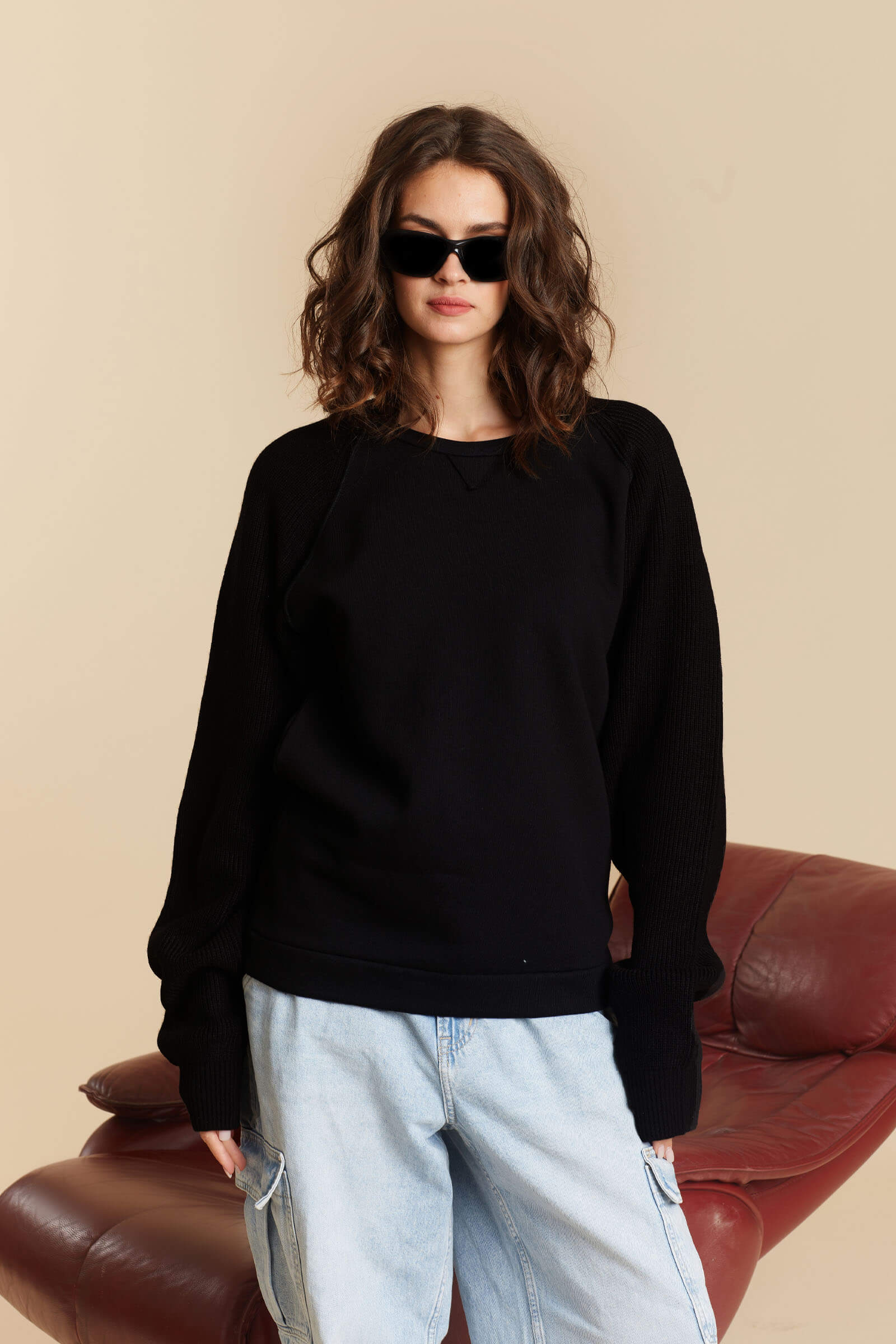 Wool Blend Sweatshirt - BonkersCorner