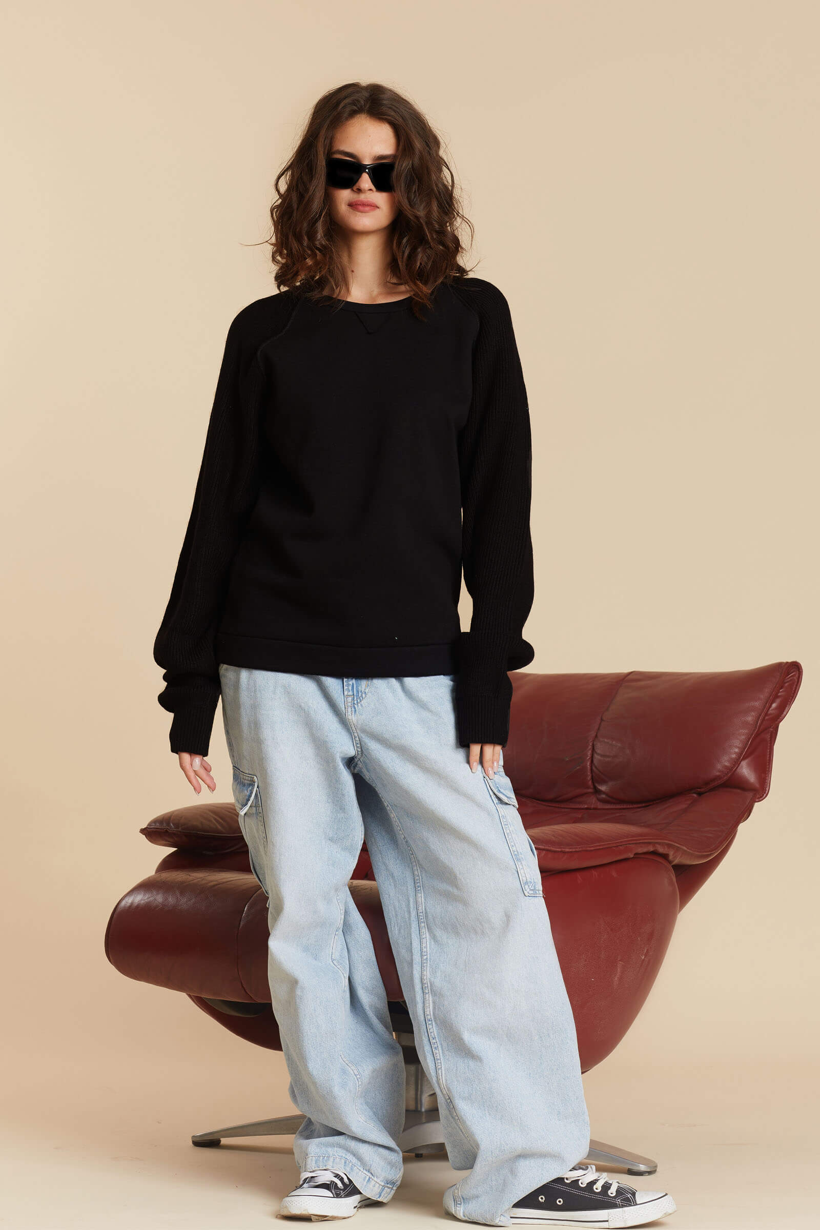 Wool Blend Sweatshirt - BonkersCorner