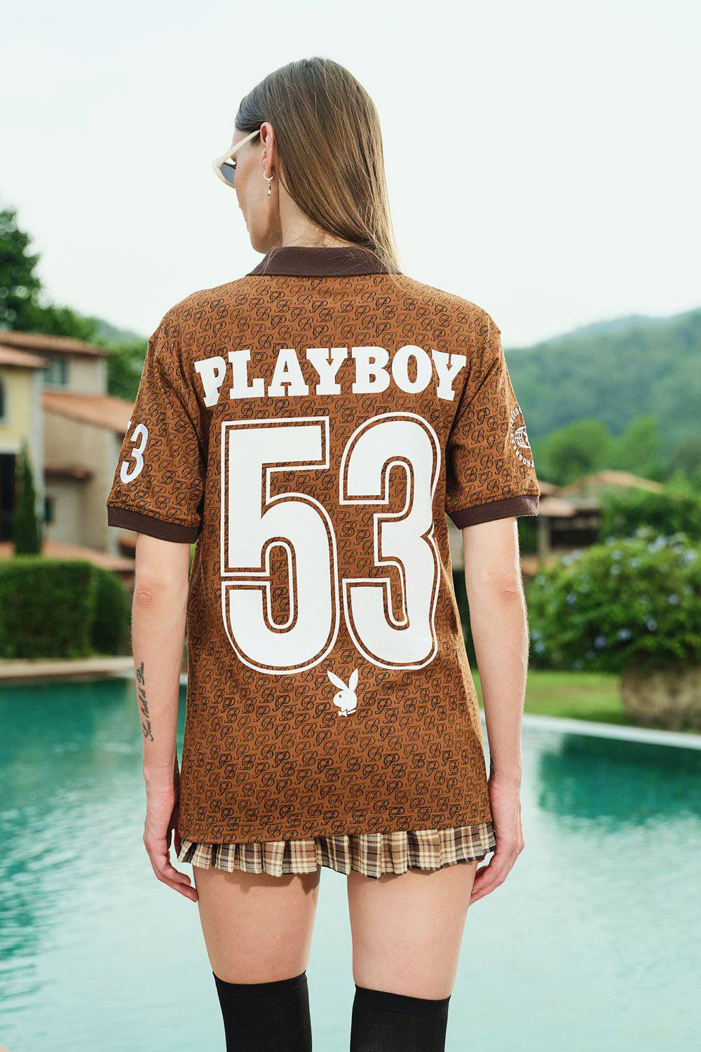 World Of Playboy Zipper Polo - BonkersCorner