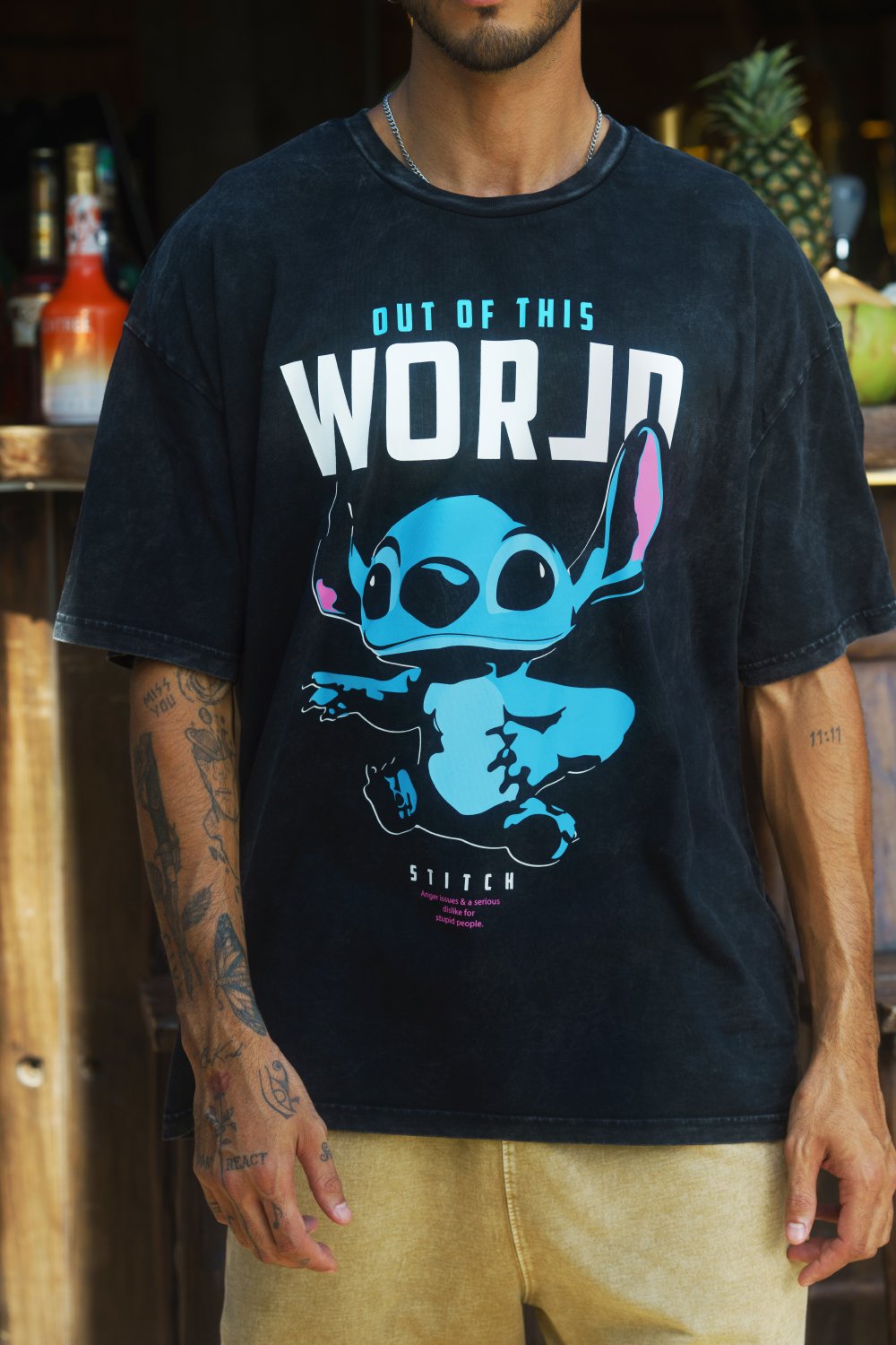 World Of Stitch Oversized T-shirt - BonkersCorner
