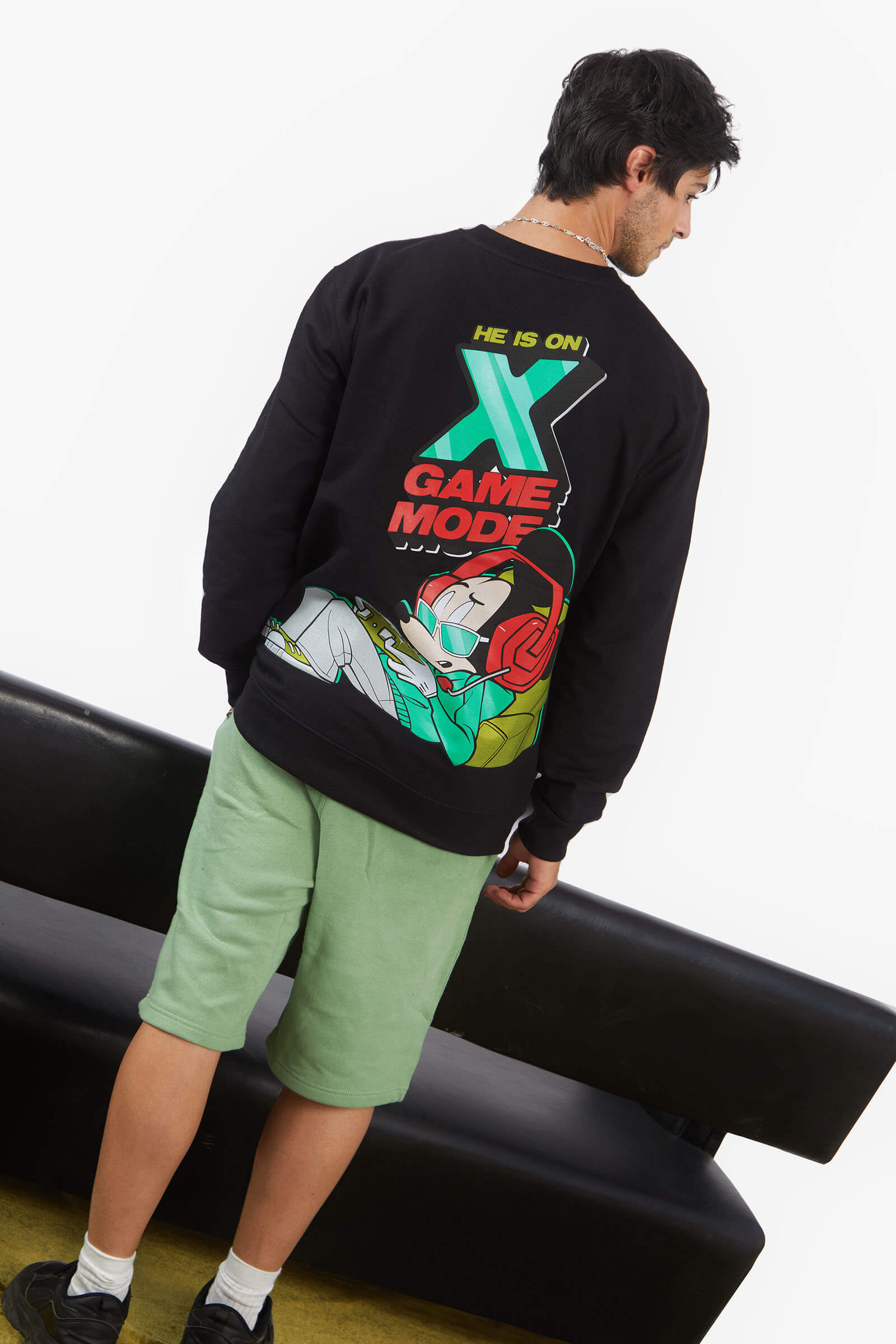 X Game Mode Oversized Sweatshirt - BonkersCorner