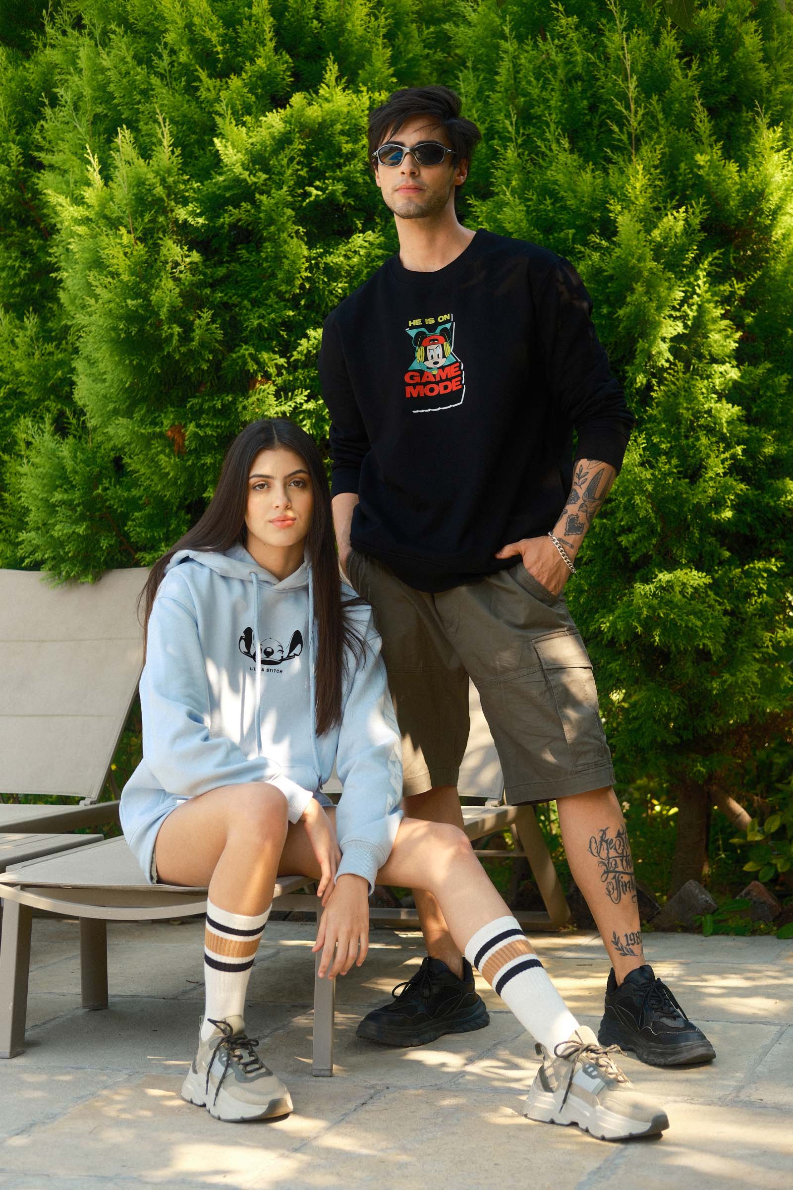 X Game Mode Oversized Sweatshirt - BonkersCorner