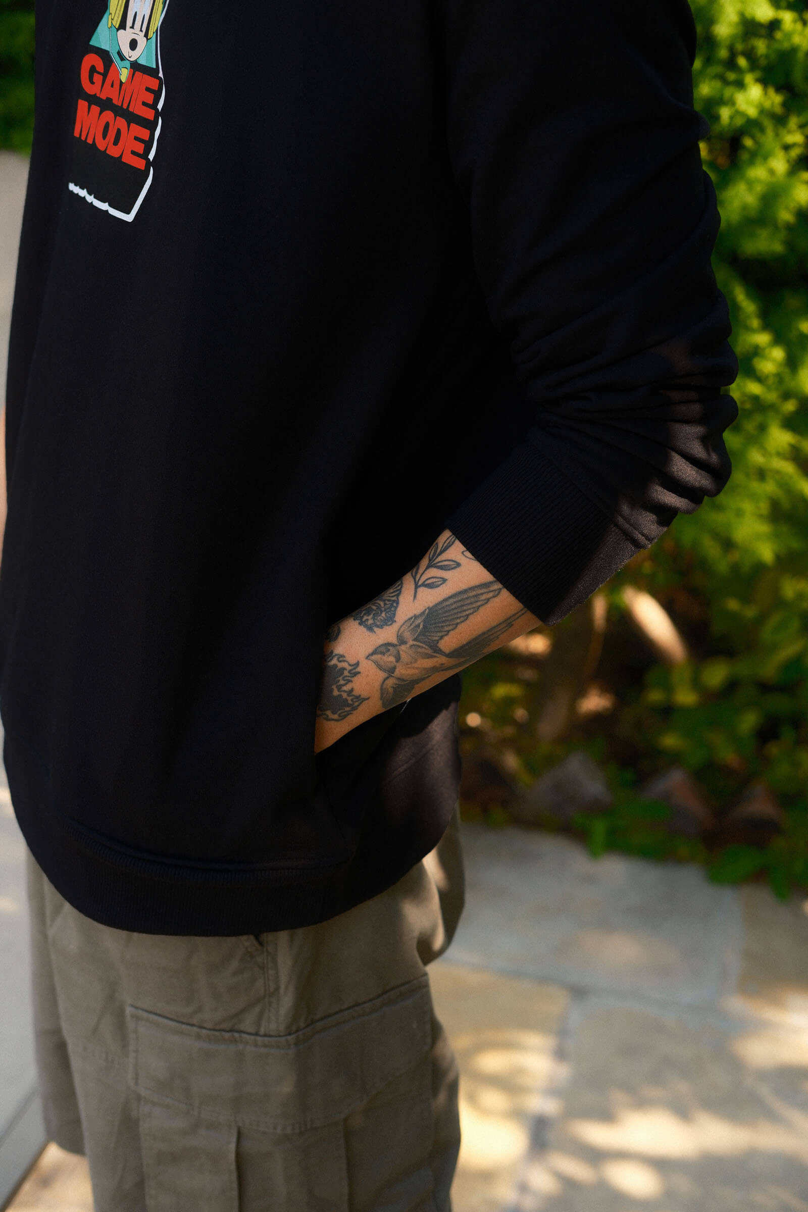 X Game Mode Oversized Sweatshirt - BonkersCorner