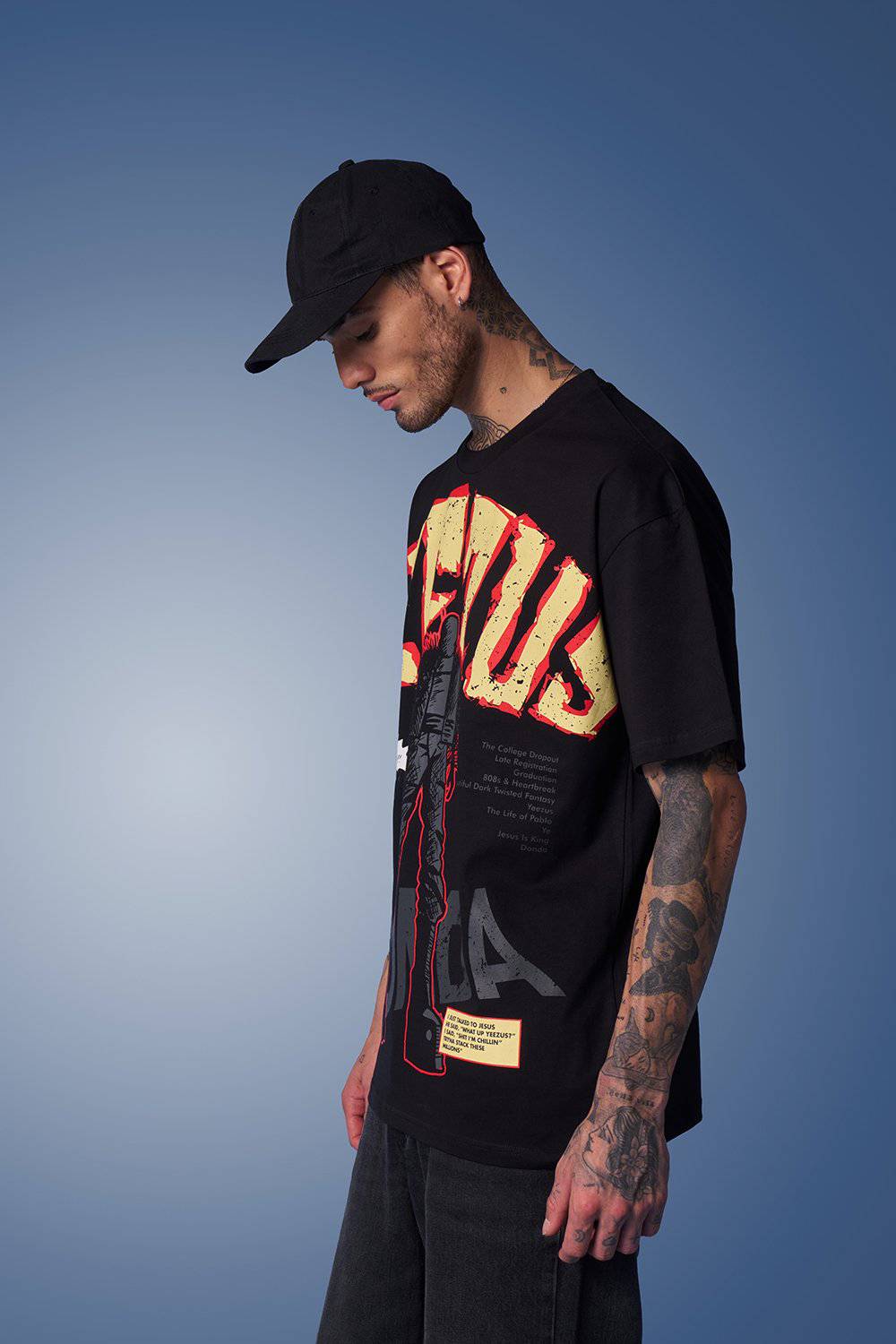 Yeezus Oversized T-shirt - BonkersCorner