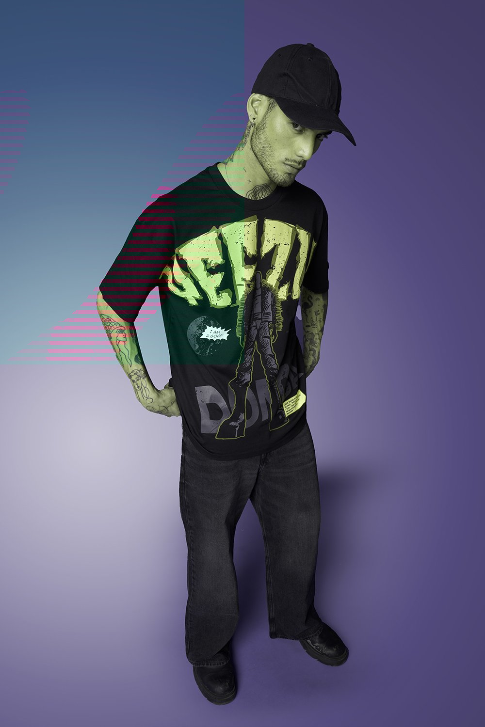 Yeezus Oversized T-shirt - BonkersCorner