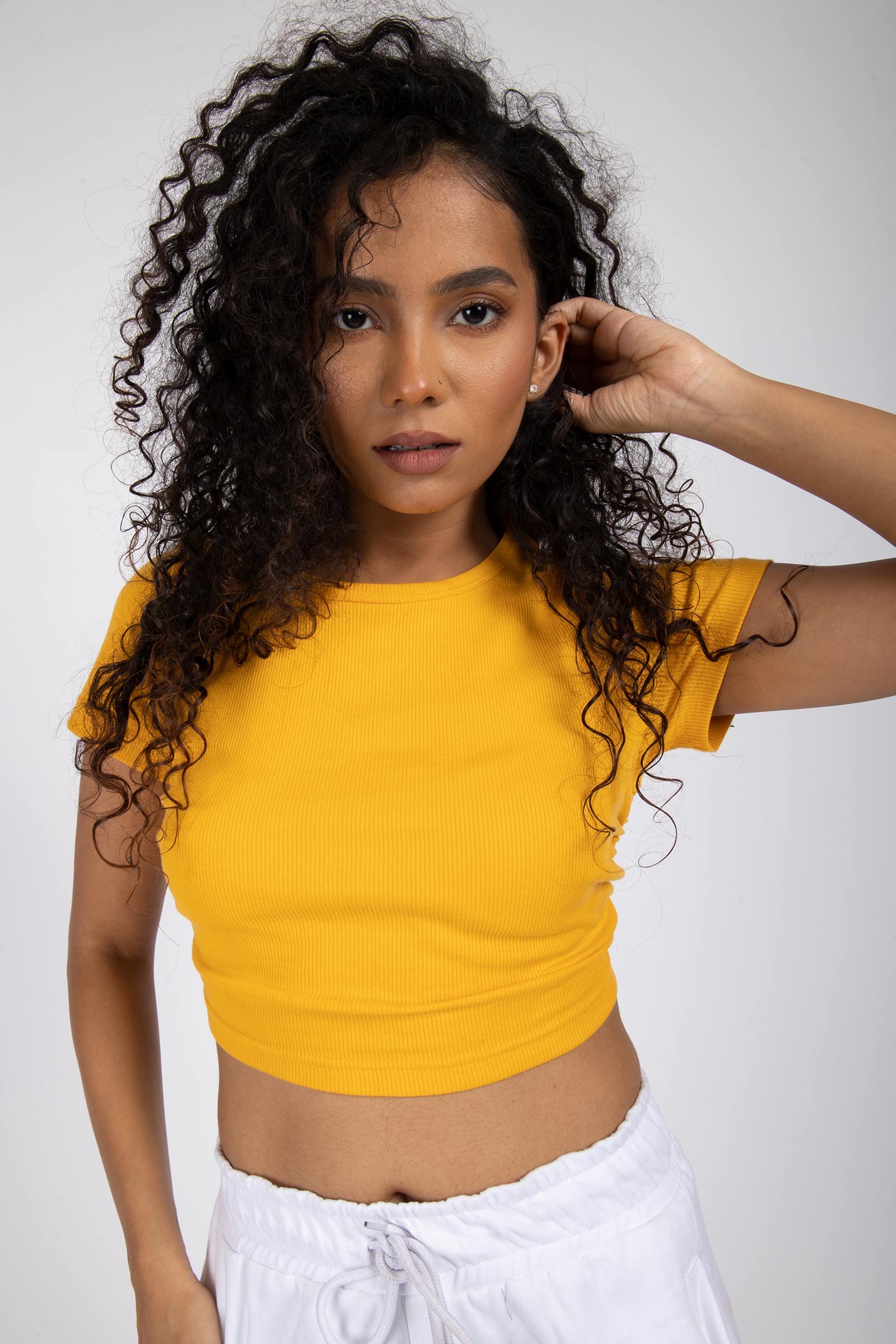 Yellow Backless Tie-Up - BonkersCorner