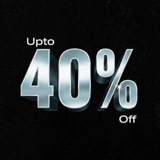 Upto 40% Off