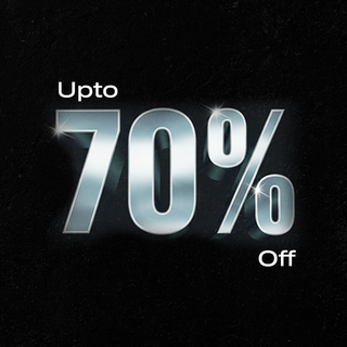 Upto 70% Off