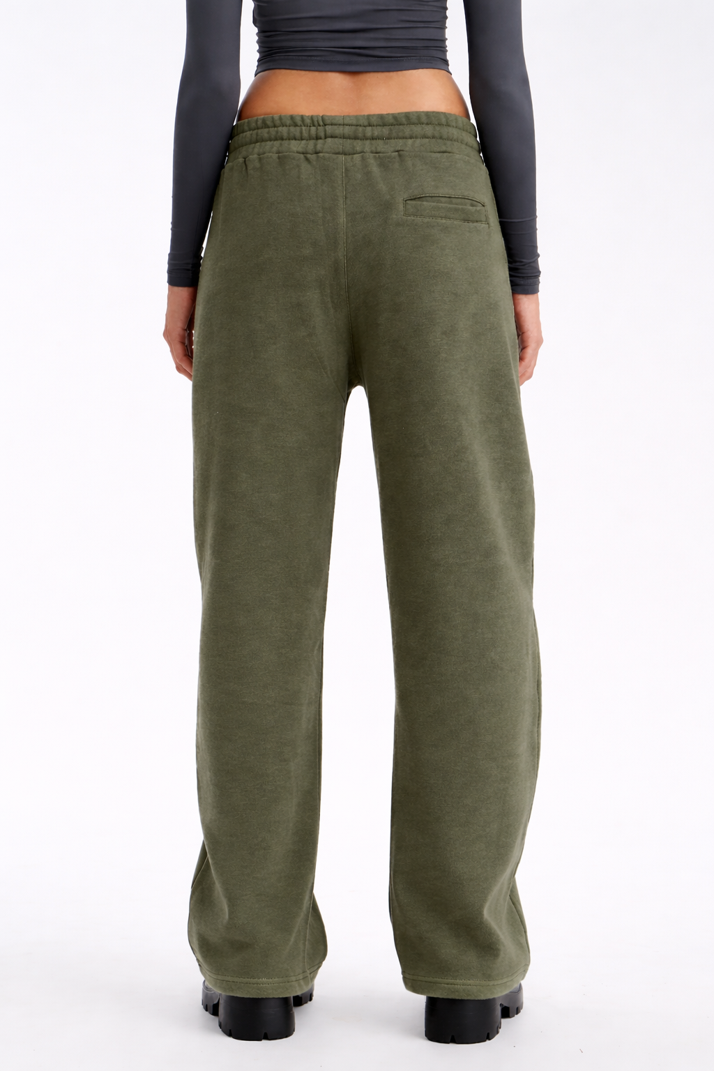 Faded Olive On The Go Joggers - BonkersCorner