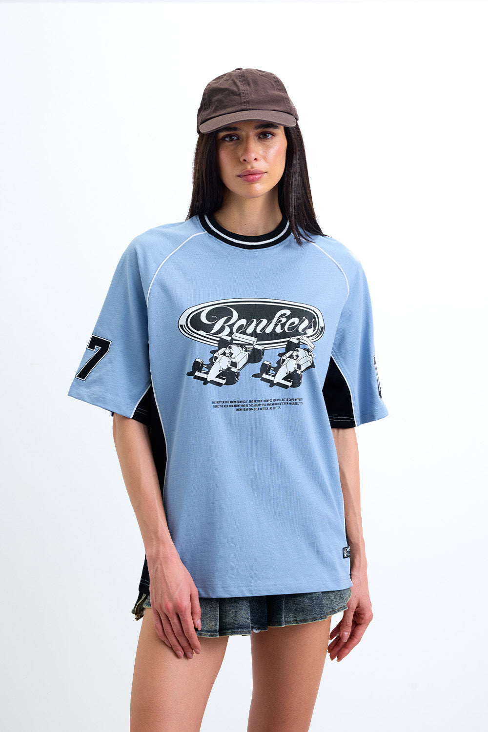 07 Moto Oversized T-shirt - BonkersCorner