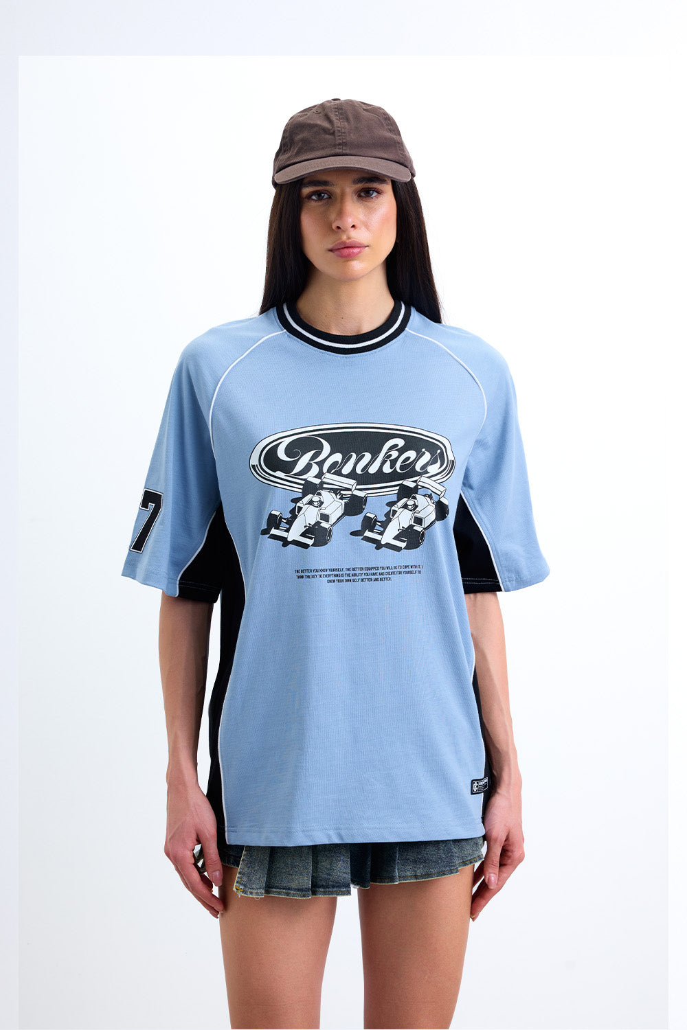 07 Moto Oversized T-shirt - BonkersCorner