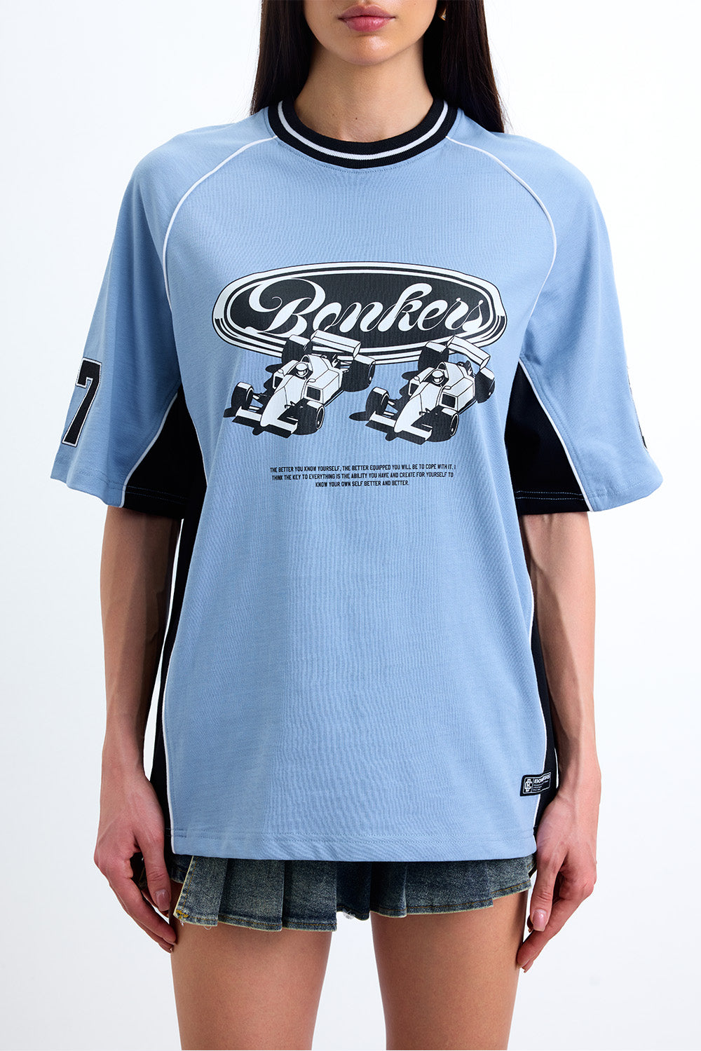 07 Moto Oversized T-shirt - BonkersCorner