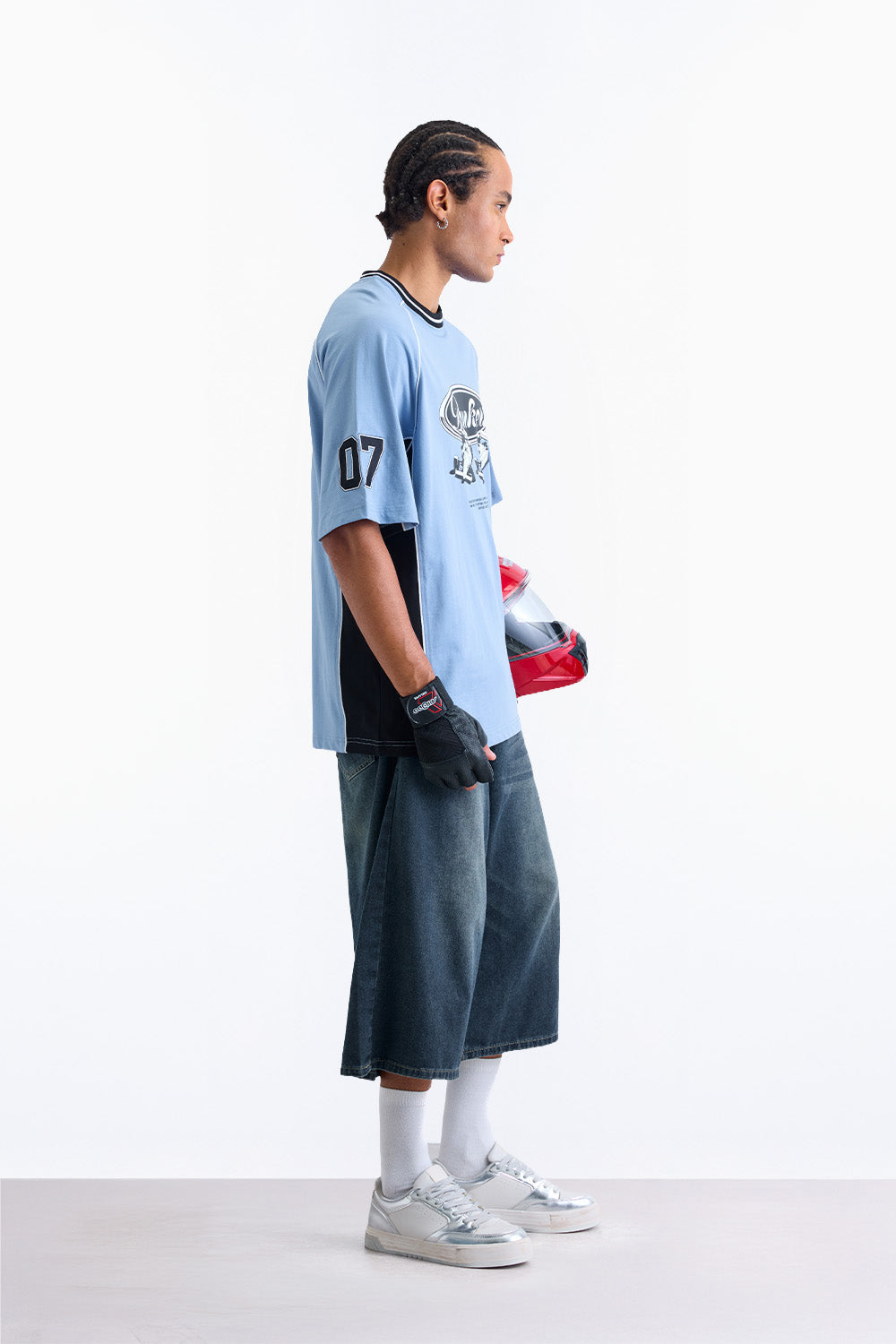 07 Moto Oversized T-shirt - BonkersCorner