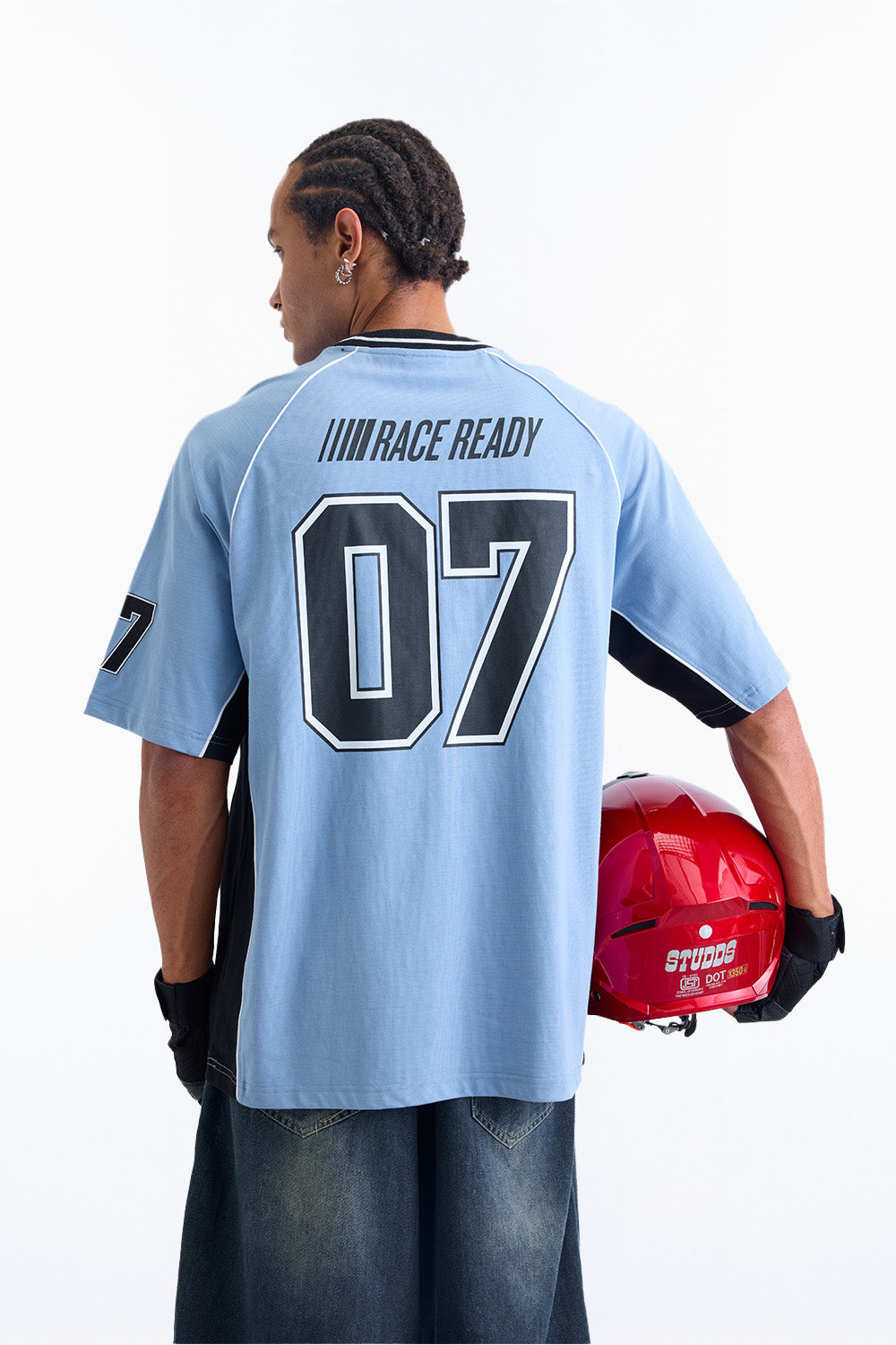07 Moto Oversized T-shirt - BonkersCorner