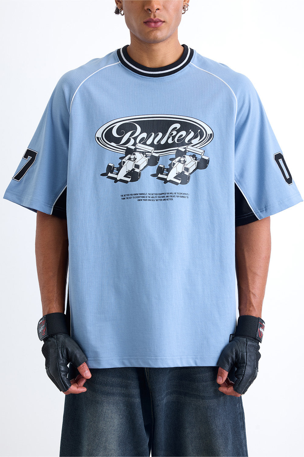 07 Moto Oversized T-shirt - BonkersCorner