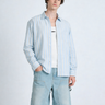 Blue Beige Striped Full Sleeve Shirt - BonkersCorner