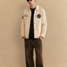 Off White Varsity Shacket - BonkersCorner