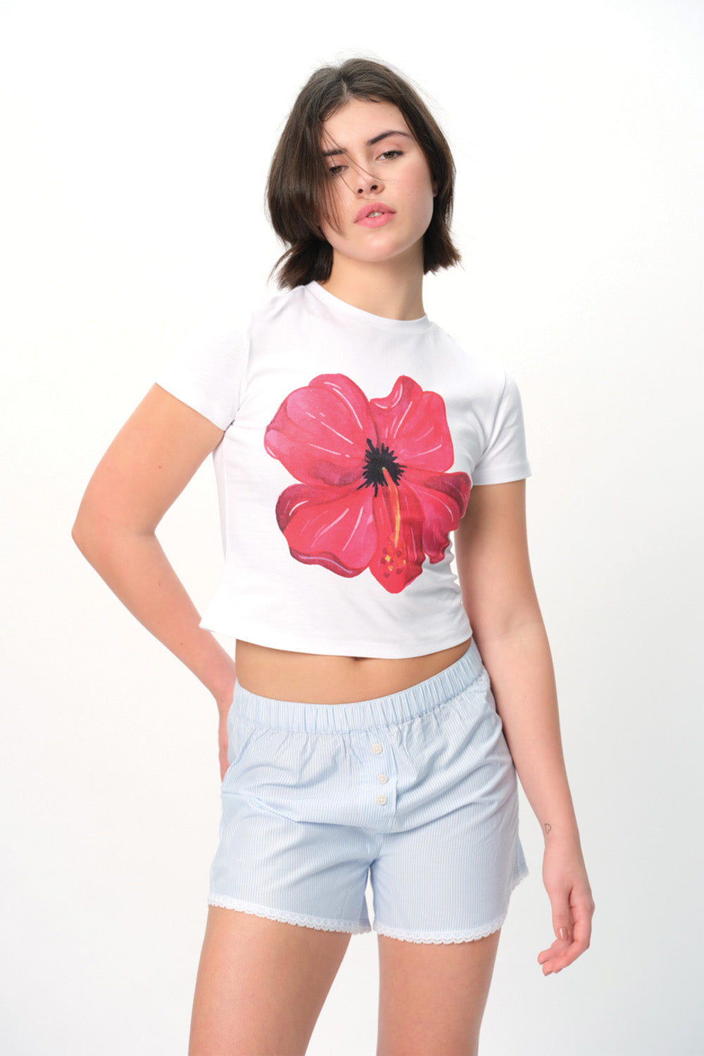 Bright As A Day Crop Top - BonkersCorner