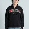 Black Core Half-Zip Sweatshirt - BonkersCorner