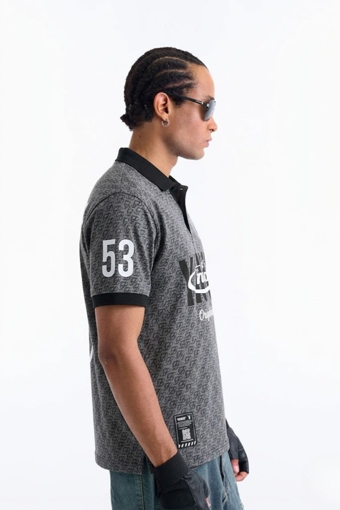 Stay Playful Zipper Polo - BonkersCorner