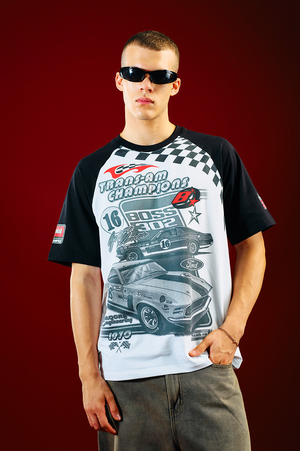 1970 Boss Oversized T-shirt - BonkersCorner