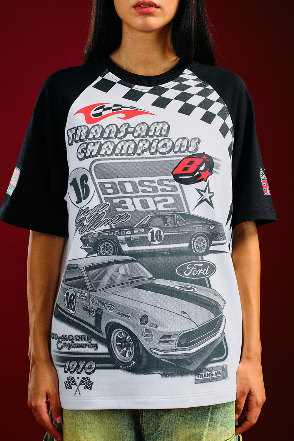1970 Boss Oversized T-shirt - BonkersCorner