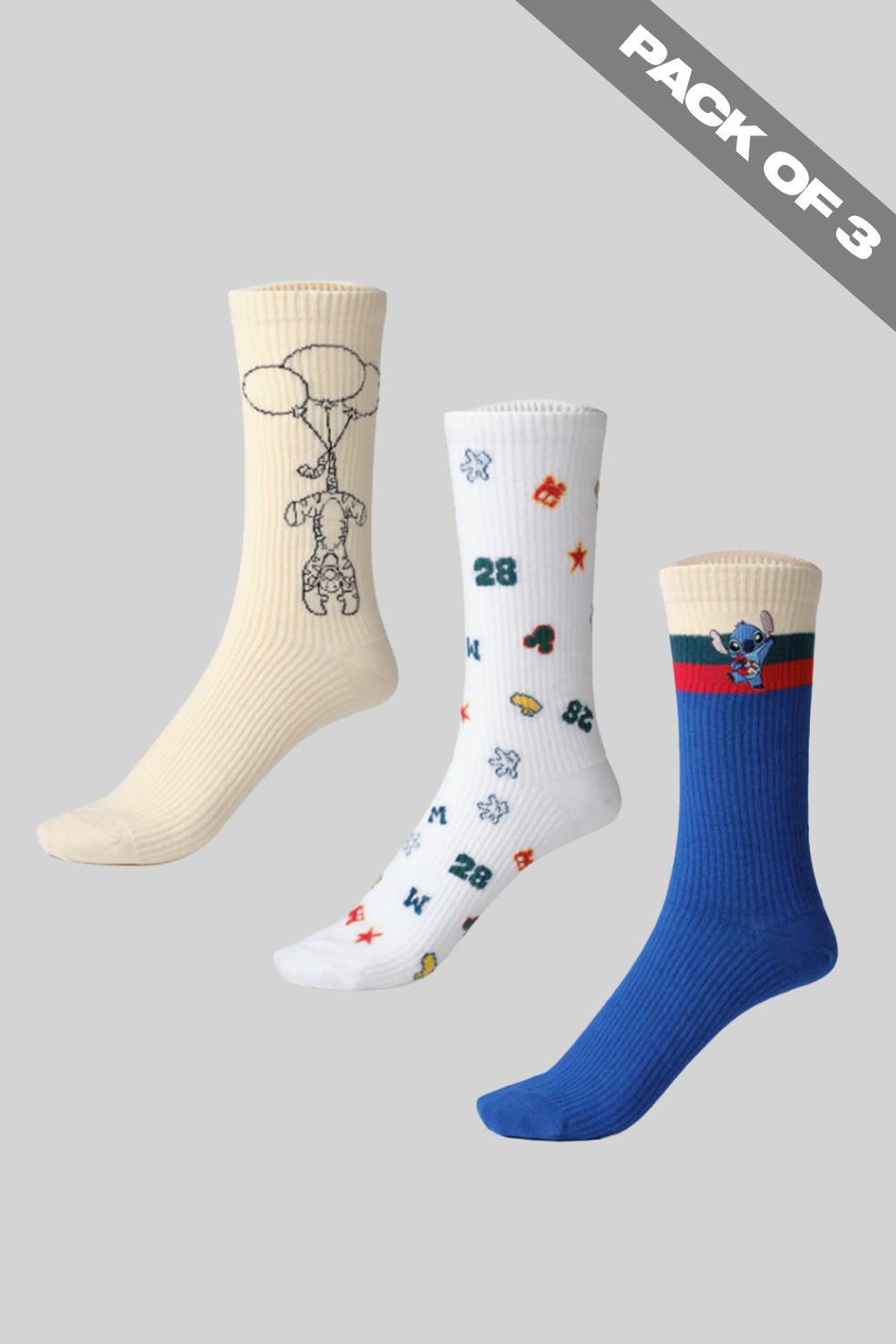 Everyday Mischief Socks - Pack of 3