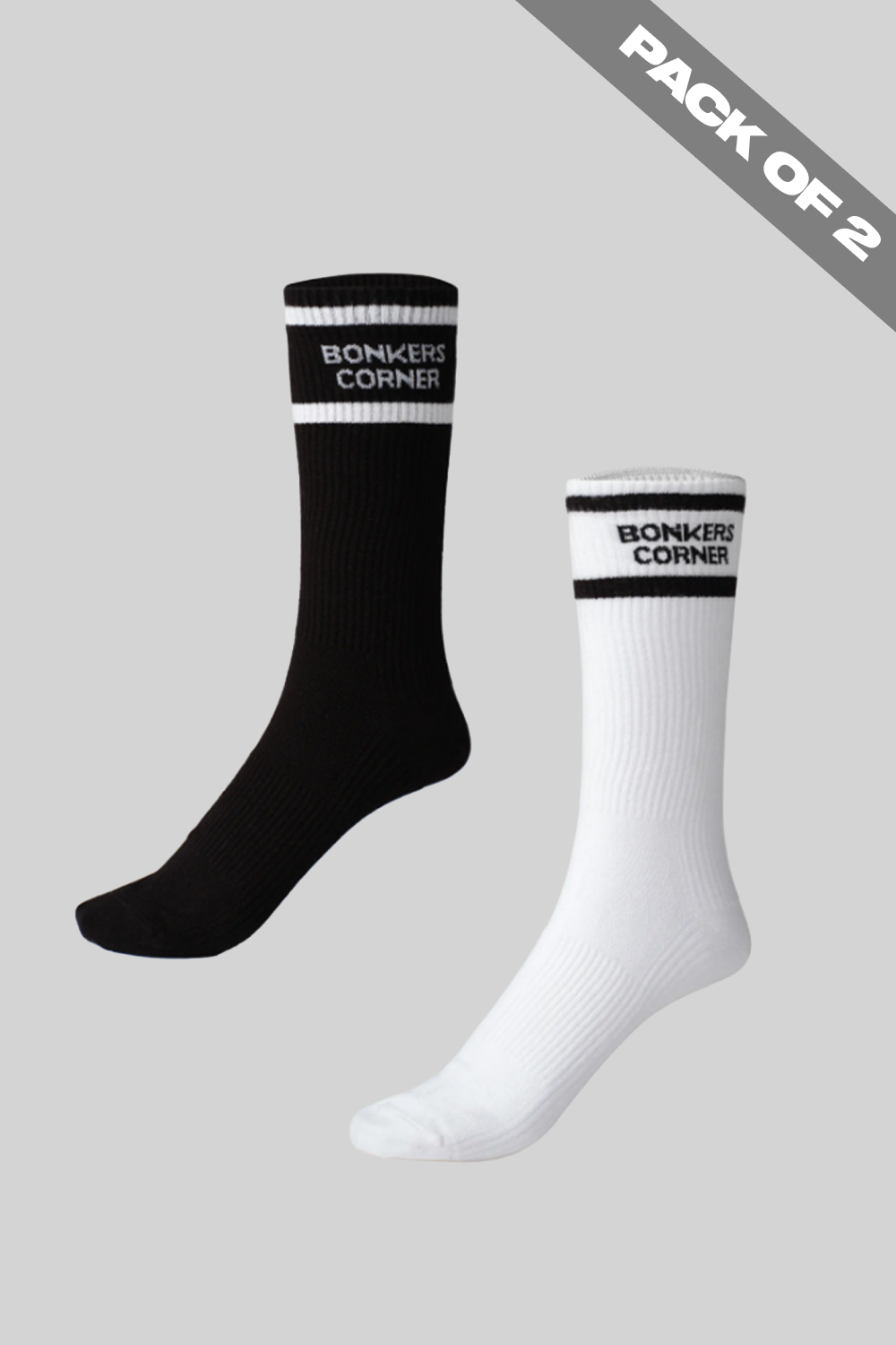 Bonkers Signature Socks - Pack of 2
