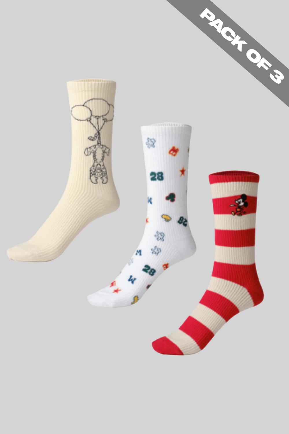 Funhouse Socks - Pack of 3
