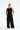 Black Sporty Deconstructed Loose Pants - BonkersCorner