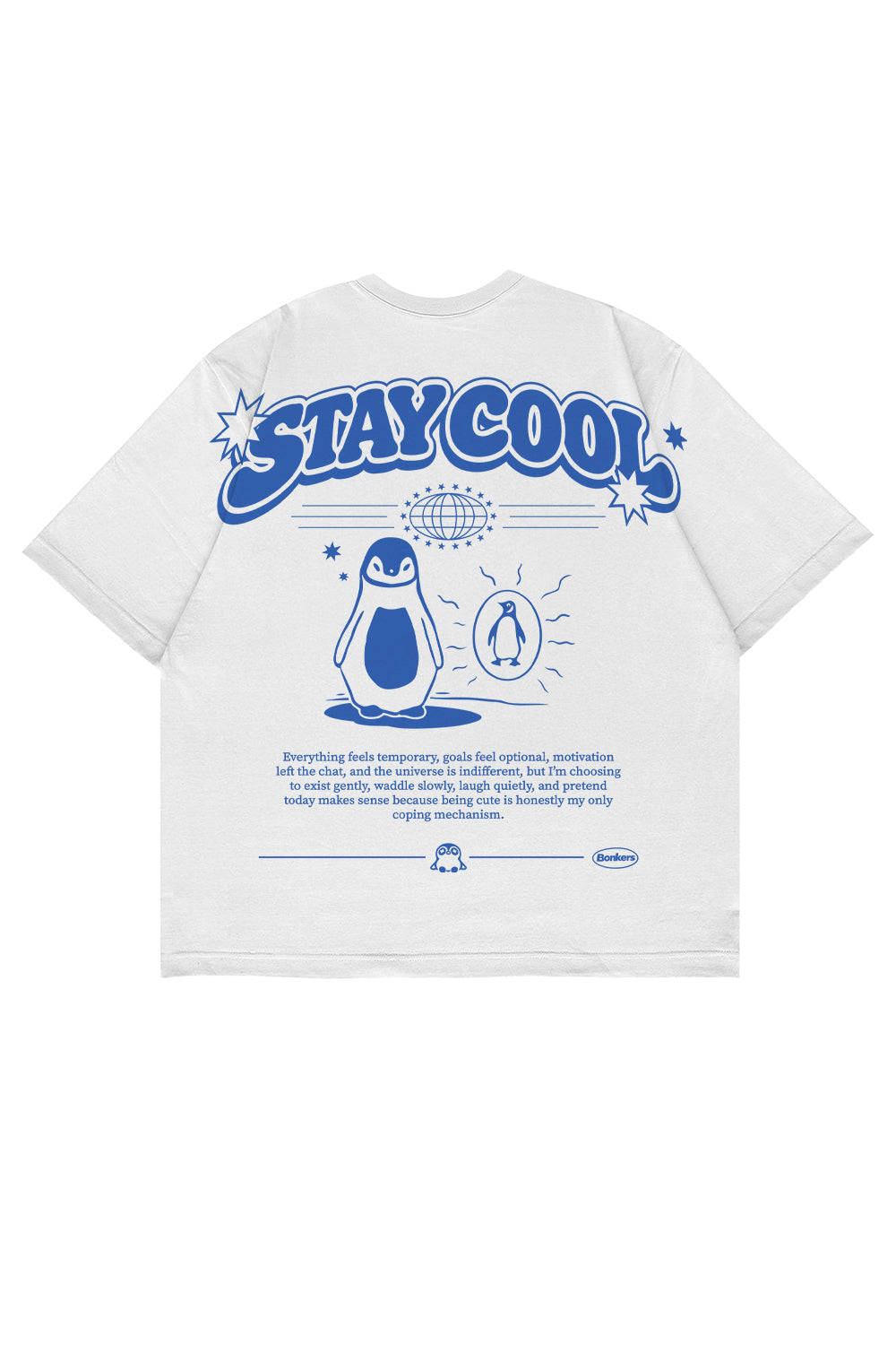 Stay Cool Penguin Oversized T-shirt