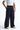 Navy Blue Sporty Deconstructed Loose Pants - BonkersCorner